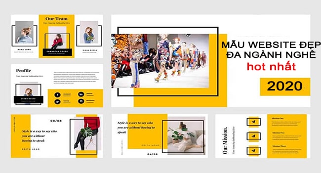 Tổng hợp các mẫu website đẹp